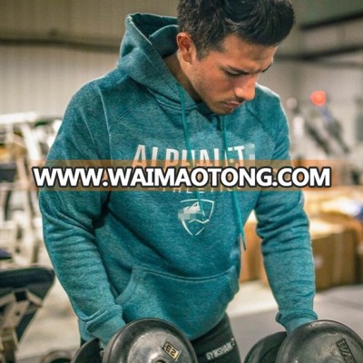 Good quality mens long sleeve athletic workout gym hoodies