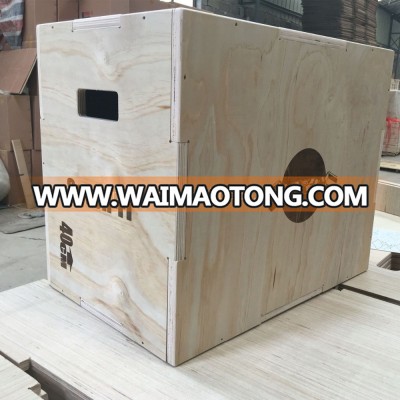 Premium workout gym jump wood plyo box